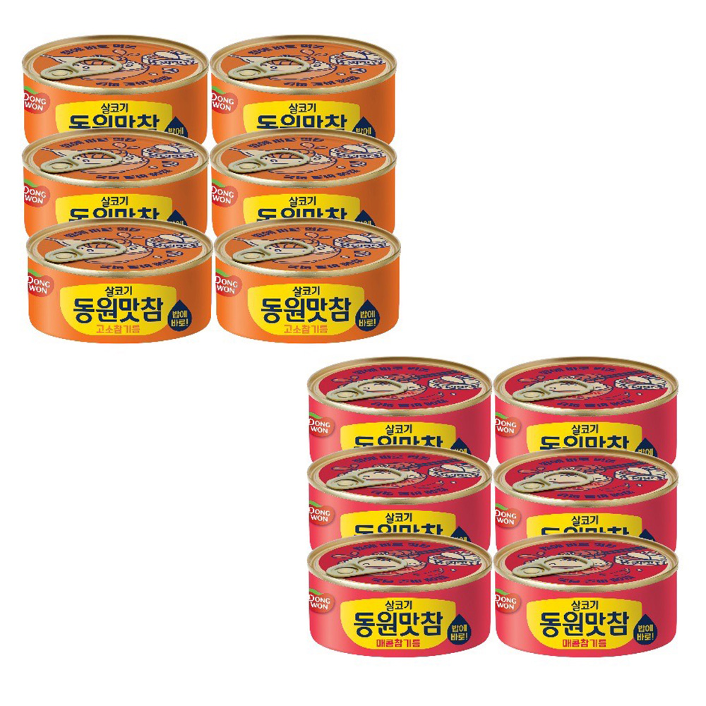 DONGWON 東遠 芝麻油鮪魚罐頭150g *6入組(原味