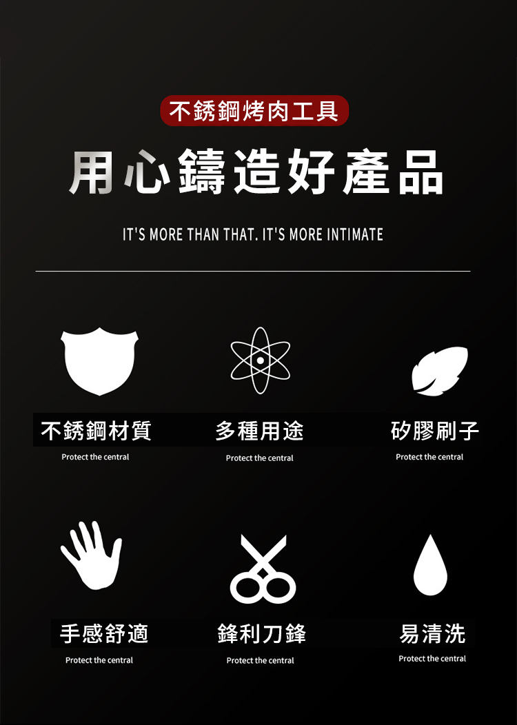 不銹鋼烤肉工具
