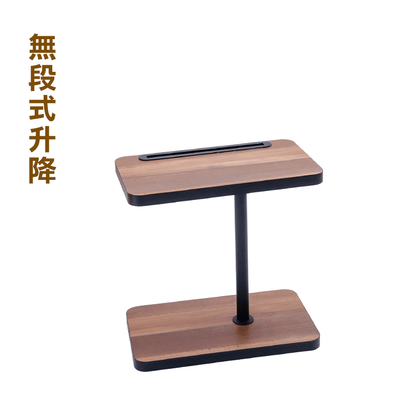 天空樹生活館 工業風多功能ipad升降邊桌(懶人桌 平板桌 