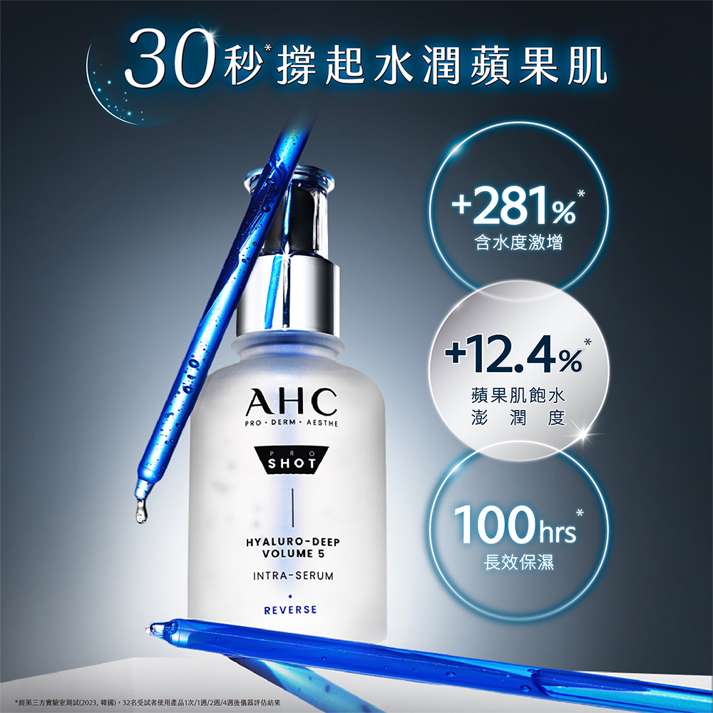 AHC 醫美科研超導水光玻尿酸40ml(精華2入組 臉部保養