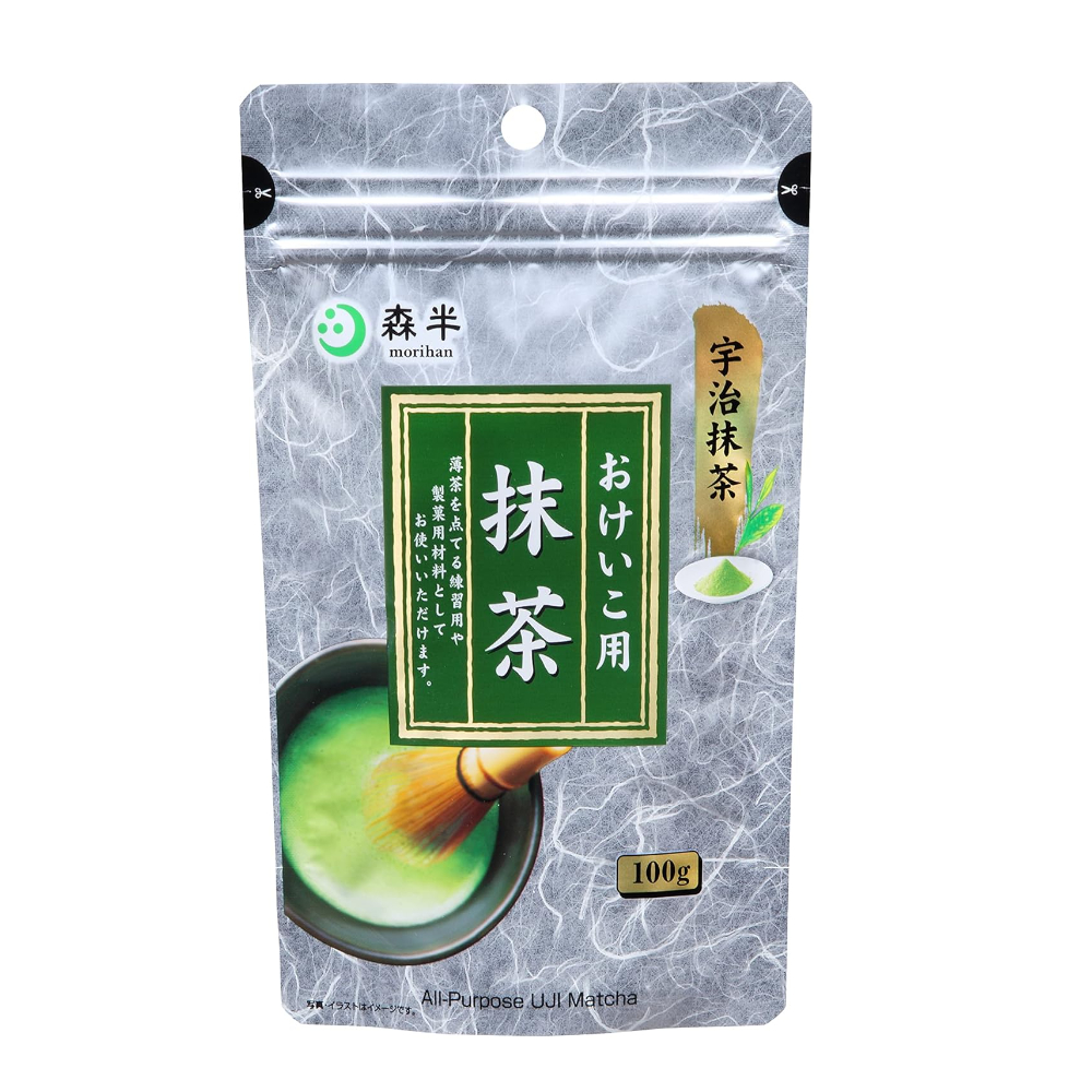 日本森半 京都宇治抹茶粉 100g x1袋(無糖 抹茶 綠茶