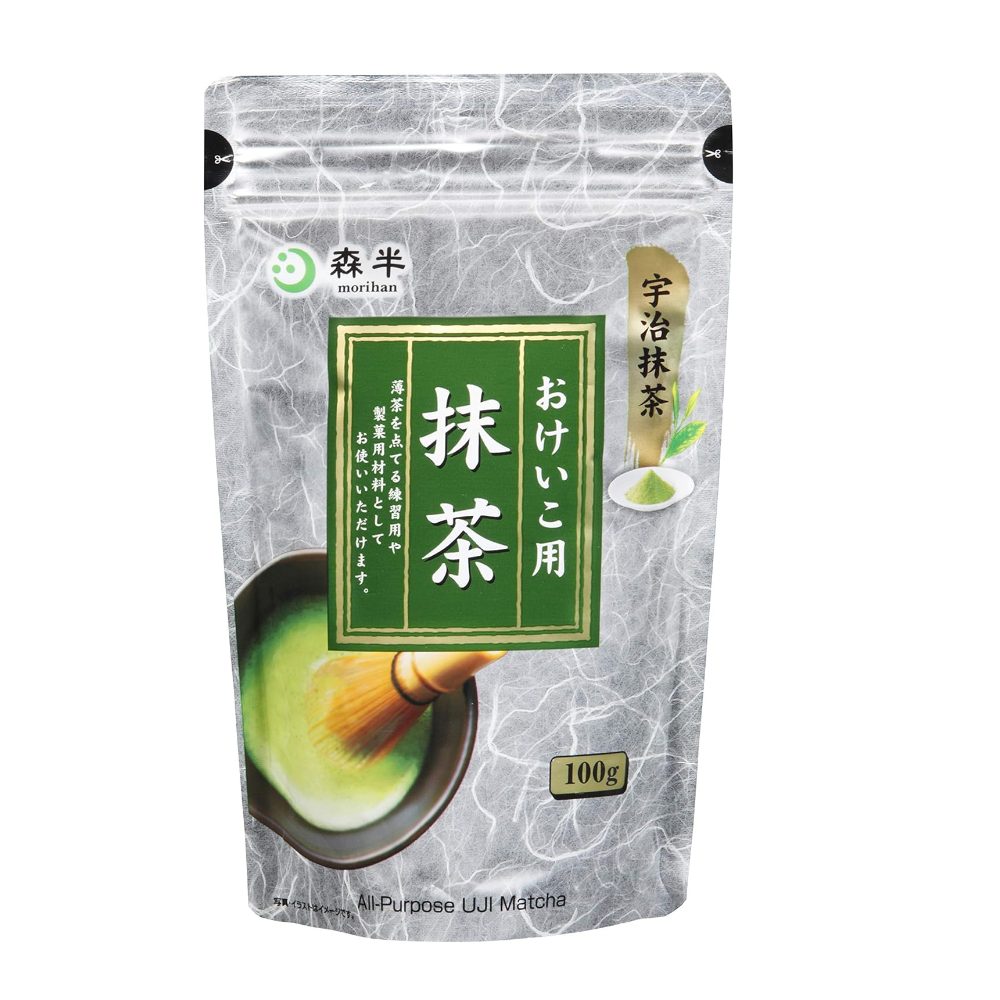 日本森半 京都宇治抹茶粉 100g x1袋(無糖 抹茶 綠茶