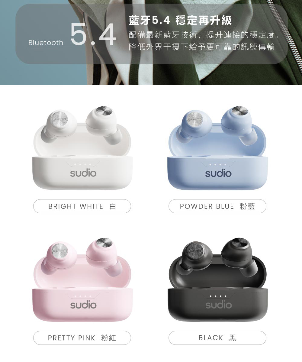 配備最新藍牙技術,提升連接的穩定度,