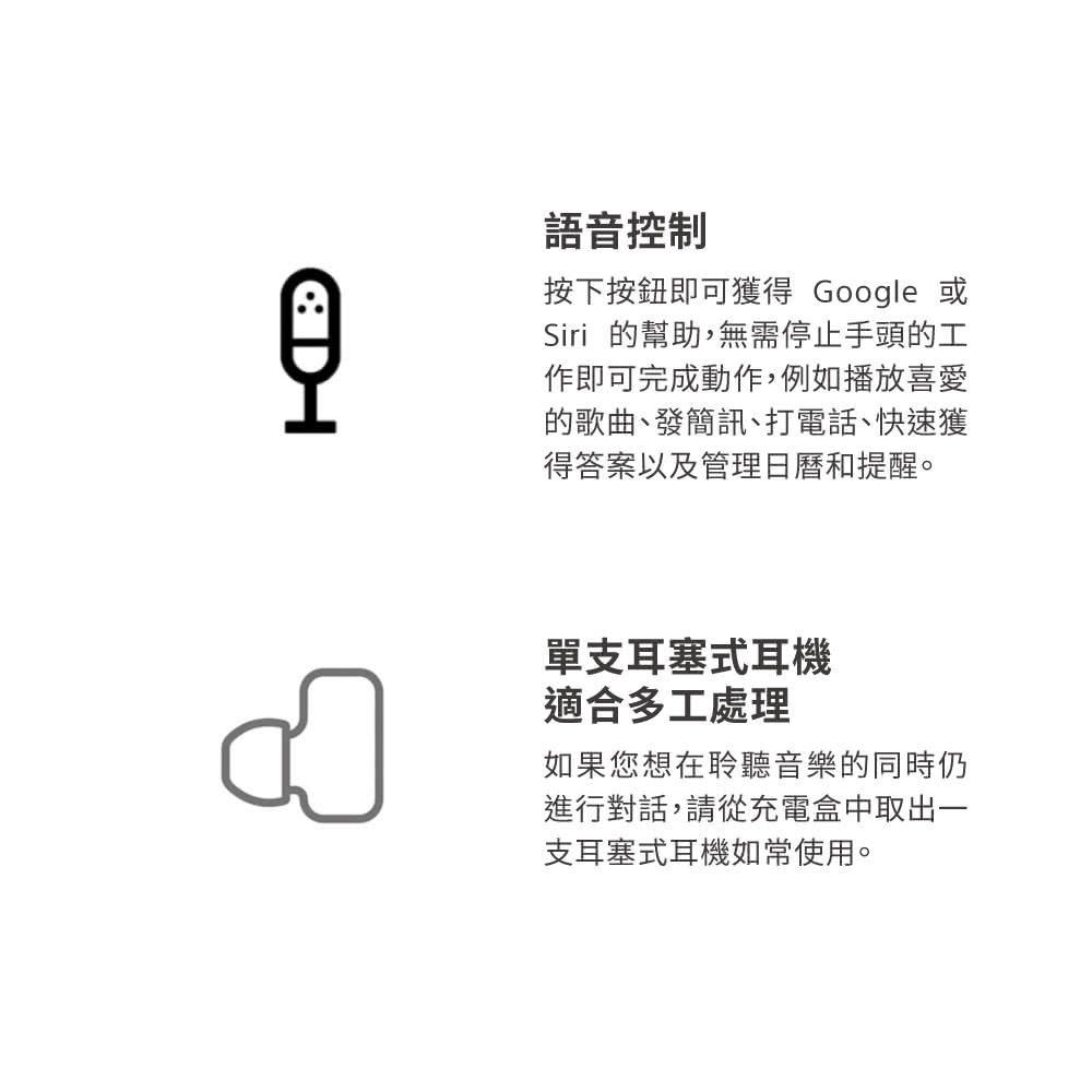 按下按鈕即可獲得 Google 或