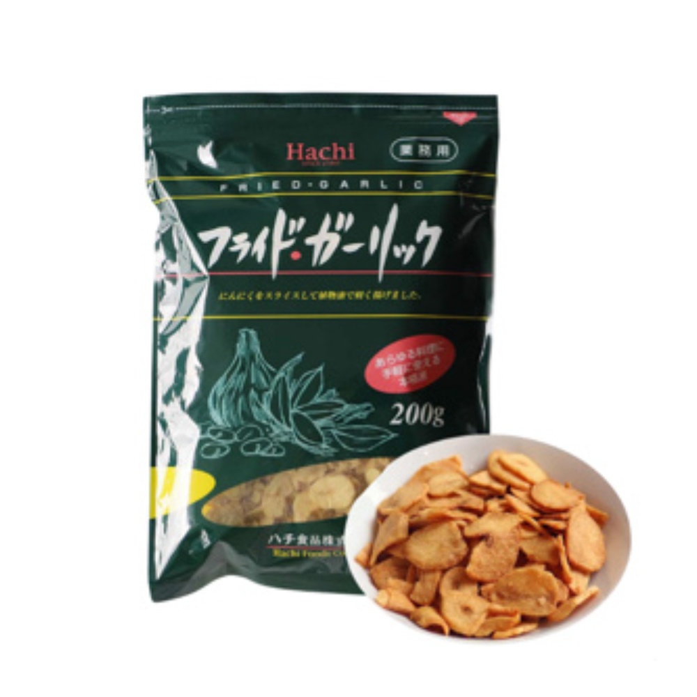 Hachi 炸蒜片 200g x1包(日本 王品御用炸蒜片 