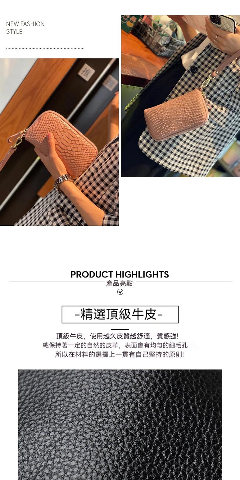 產品亮點 精選頂級牛皮 頂級牛皮,使用越久皮質越舒適,質感強 總保持著一定的自然的皮革,表面會有均勻的細毛孔 所以在材料的選擇上一貫有自己堅持的原則 