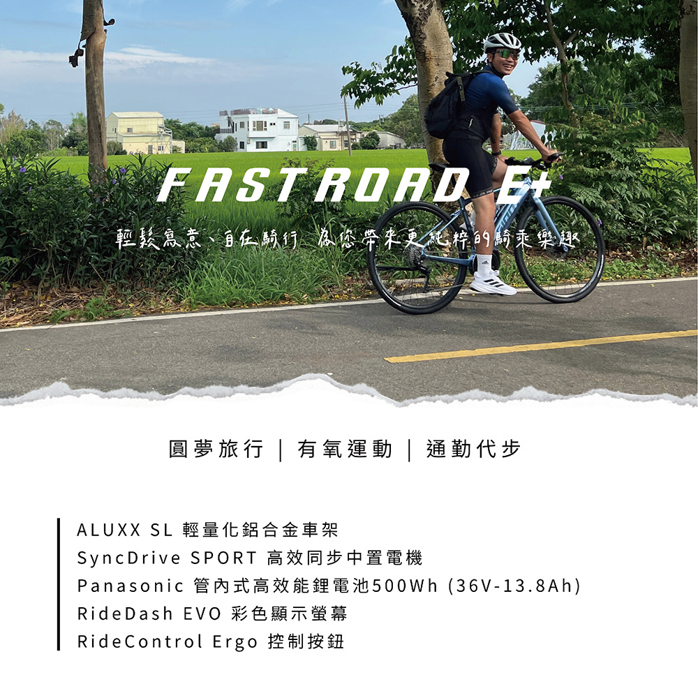 GIANT FASTROAD E+ 電動輔助自行車 推薦