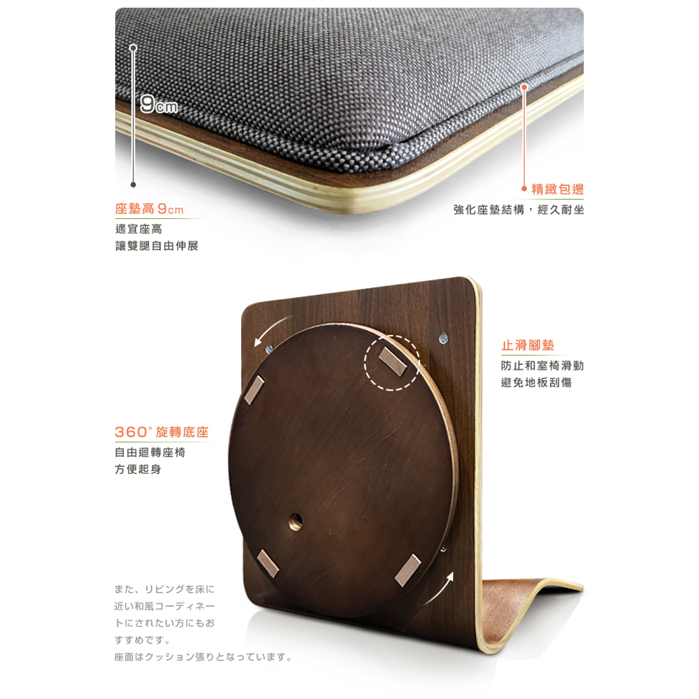 強化座墊結構,經久耐坐