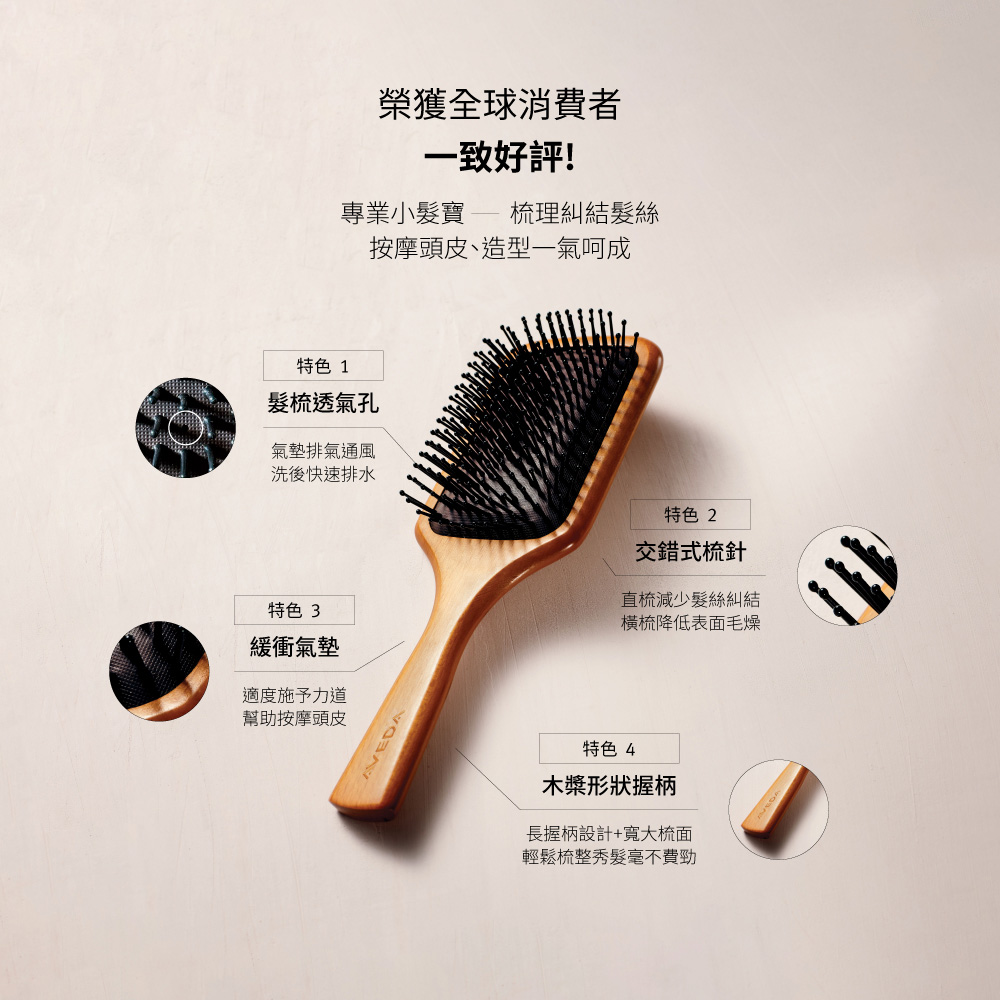 按摩頭皮、造型一氣呵成