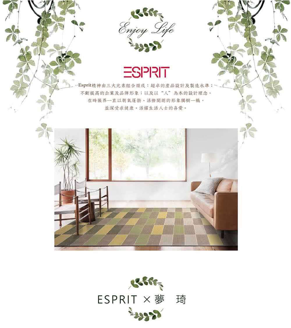 SDL Home 山德力 ESPRIT 地毯 夢琦70X14