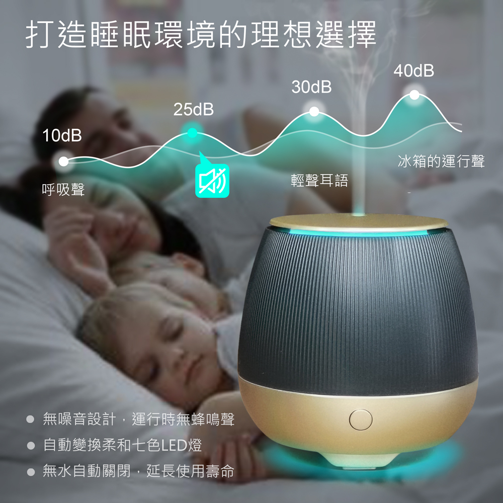 無噪音設計,運行時無蜂鳴聲