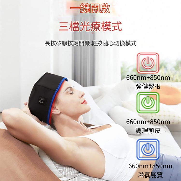 長按矽膠按鍵開機 輕按隨心切換模式