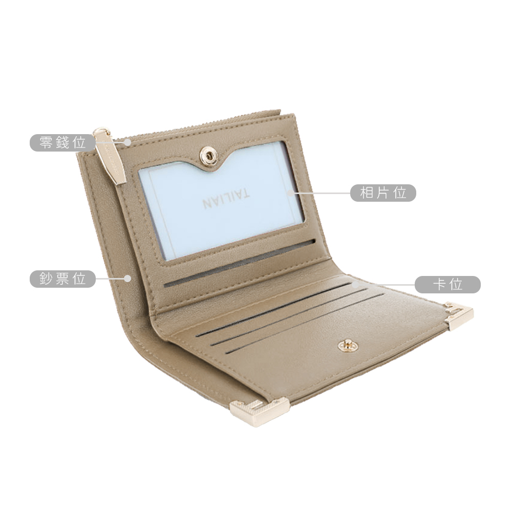 零錢位 鈔票位 相片位 卡位 