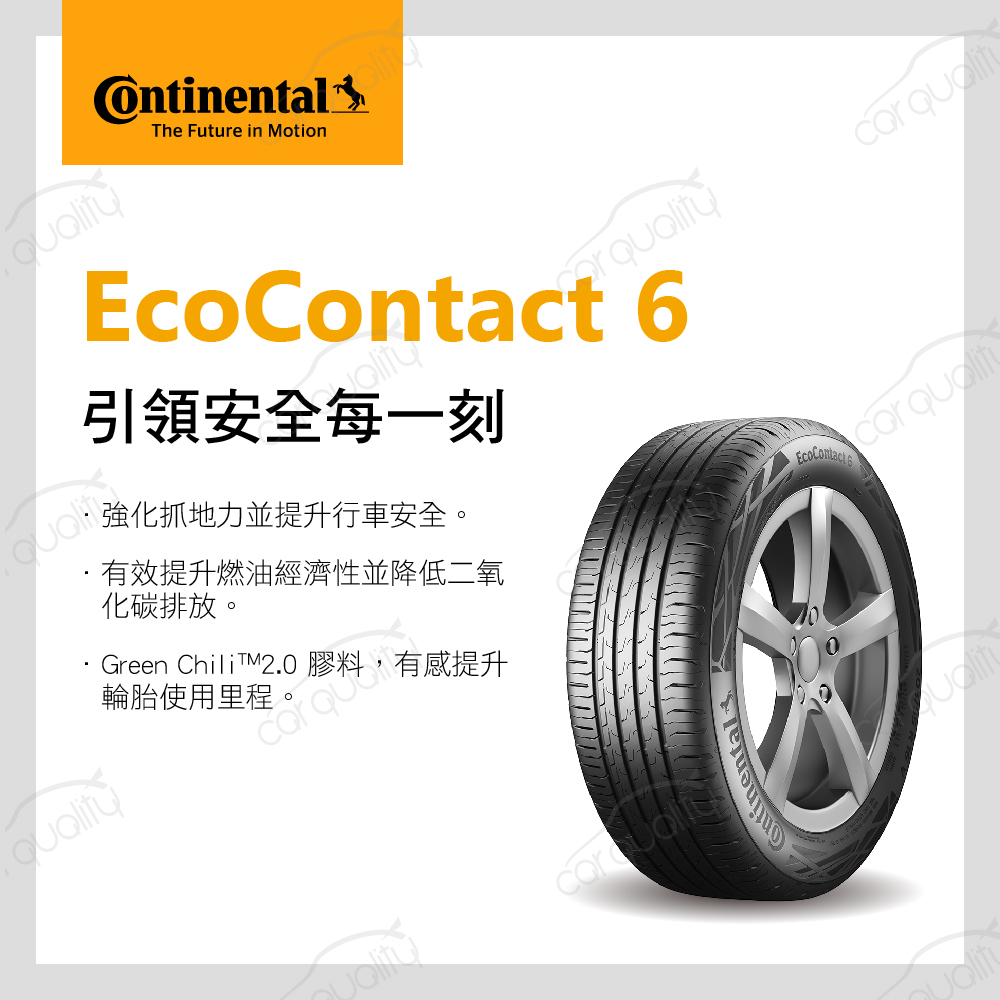 Continental 馬牌 輪胎馬牌 ECO6-215/5