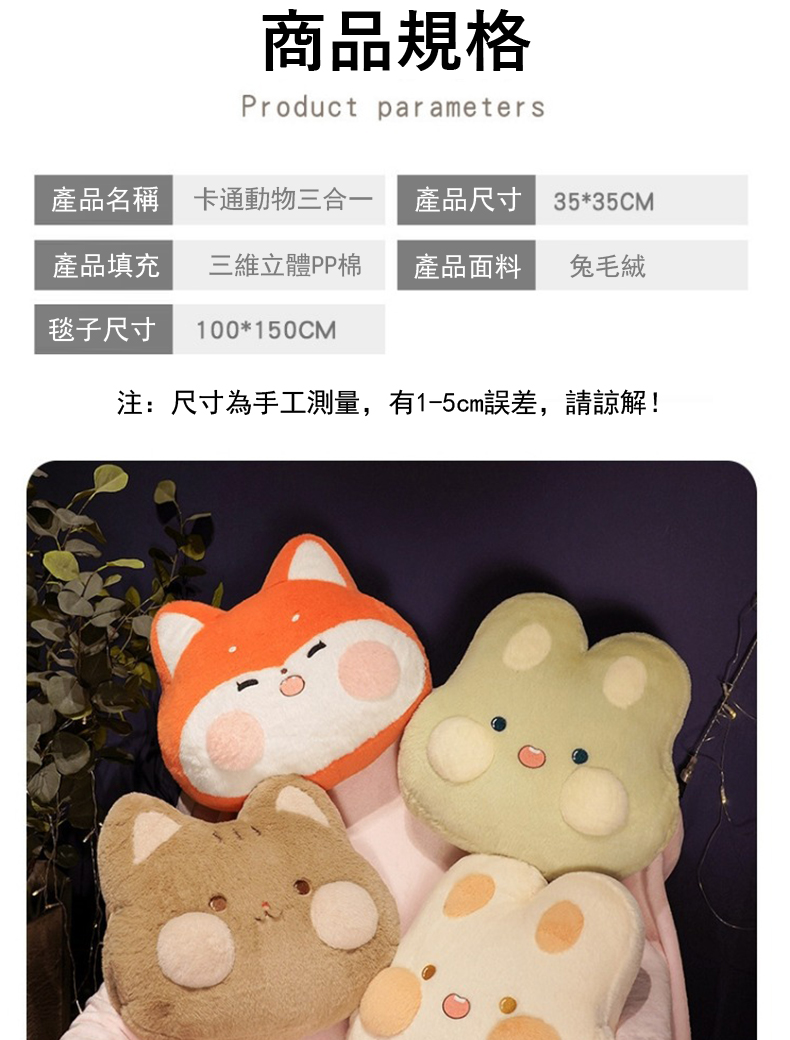 注尺寸為手工測量,有15cm誤差,請諒解