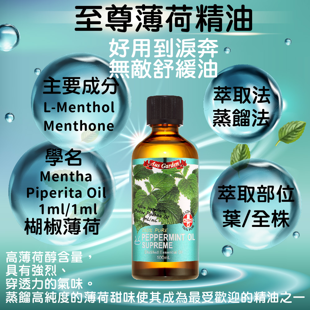 蒸餾高純度的薄荷甜味使其成為最受歡迎的精油之一