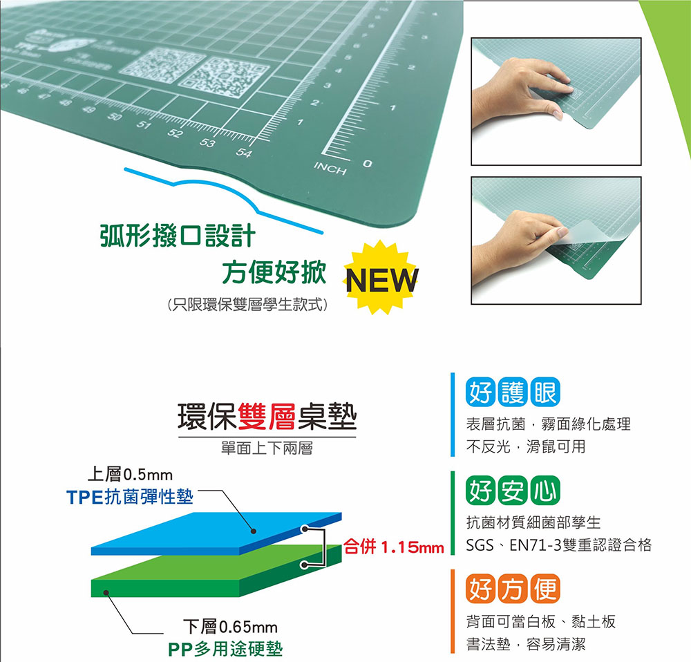 SGS、EN713雙重認證合格