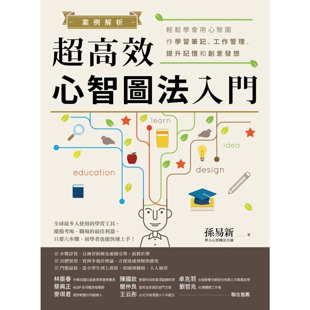 【momoBOOK】案例解析！超高效心智圖法入門：輕鬆學會用