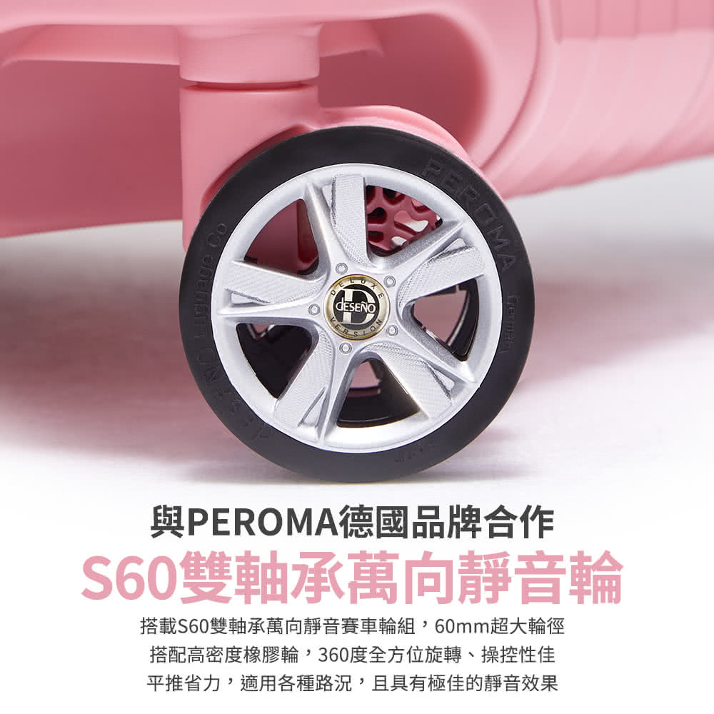 èPEROMAå¾·ååçåä½ S60éè»¸æ¿è¬åéé³è¼ª æ­è¼S60éè»¸æ¿è¬åéé³è³½è»è¼ªçµ,60mmè¶å¤§è¼ªå¾ æ­éé«å¯åº¦æ©¡è è¼ª,360åº¦å¨æ¹ä½æè½ãææ§æ§ä½³ å¹³æ¨çå,é©ç¨åç¨®è·¯æ³,ä¸å·ææ¥µä½³çéé³ææ 