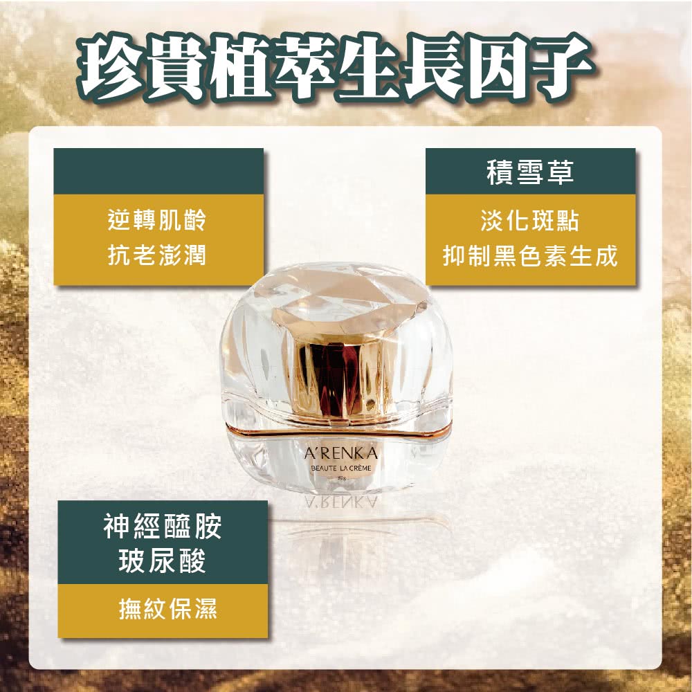 GOLD SUITE 蘭鑽青春再造霜3入組(加贈奢華手拿包x