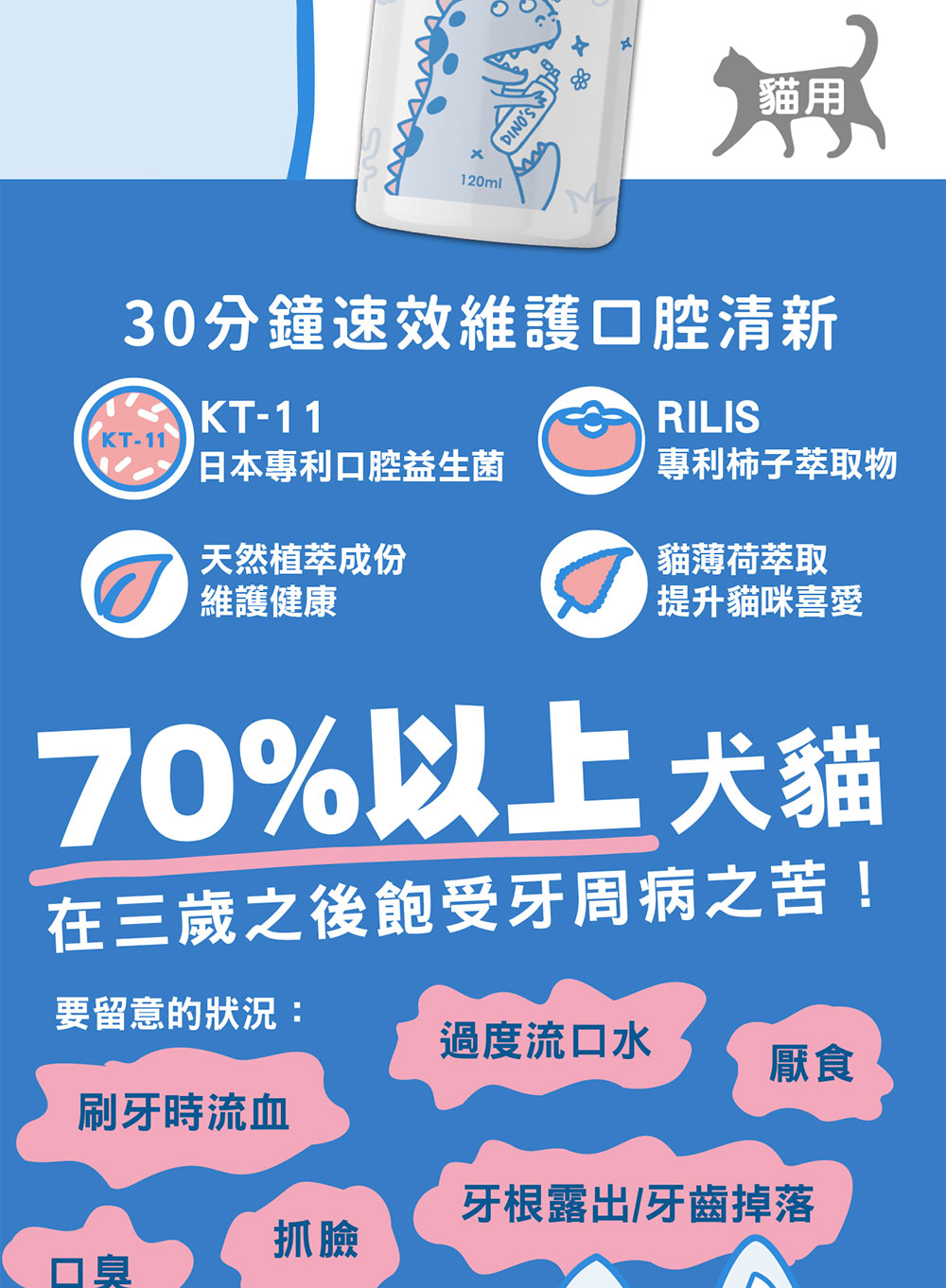 30分鐘速效維護口腔清新