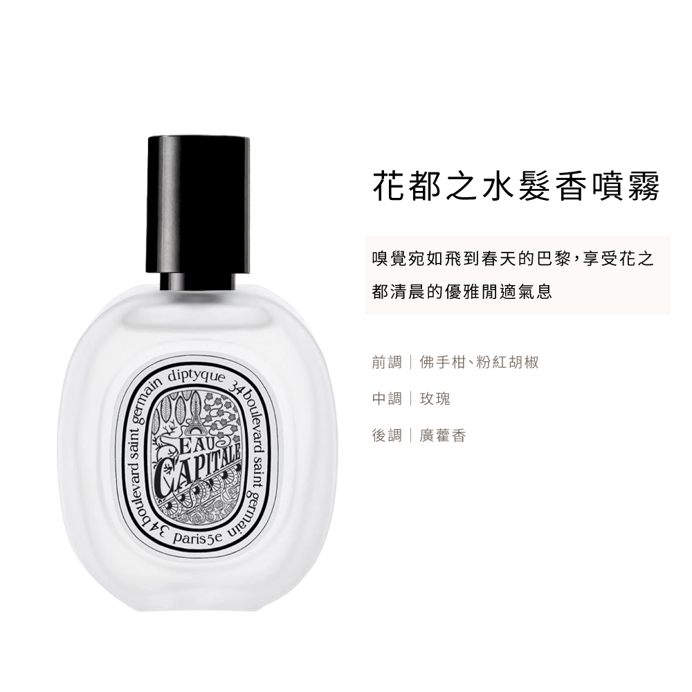 嗅覺宛如飛到春天的巴黎,享受花之