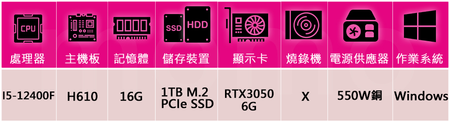 技嘉平台 i5 六核 GeForce RTX 3050 Wi