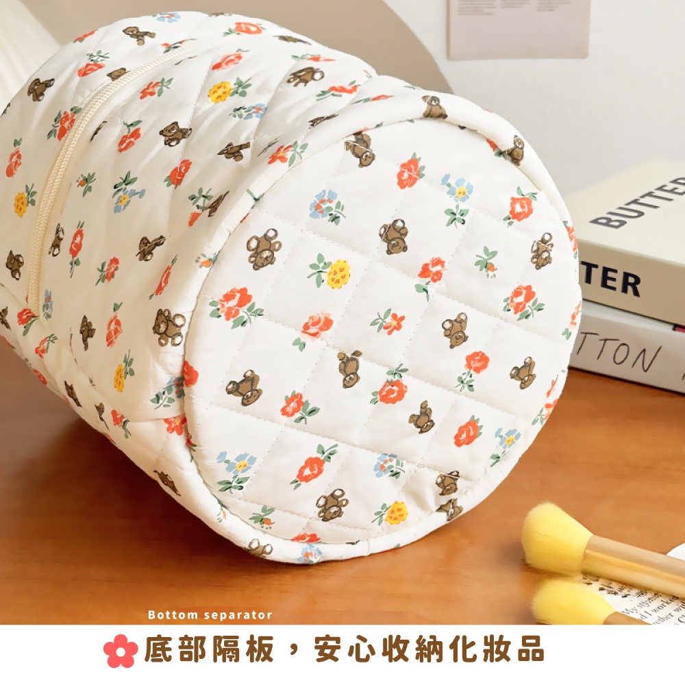 底部隔板,安心收納化妝品 