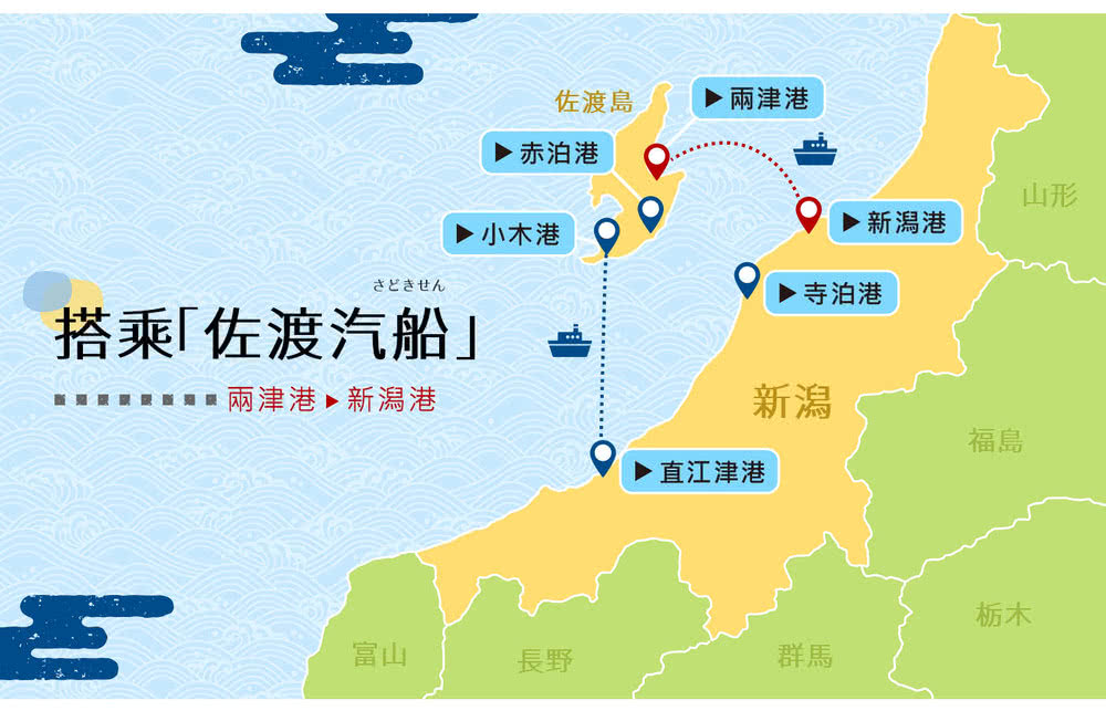 喜鴻假期 【新潟佐渡島７日】盆舟體驗、神隱少女場景、網紅打卡