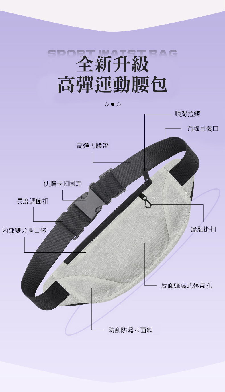 反面蜂窩式透氣孔