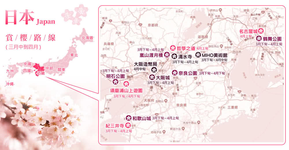 喜鴻假期 【櫻花苒苒關西５日】大阪水上巴士、神戶動物園、京都