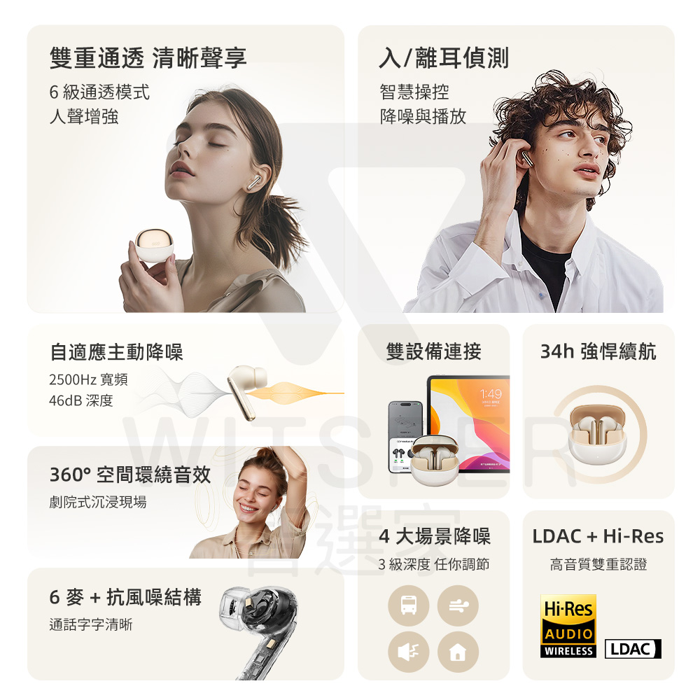 雙重通透 清晰聲享