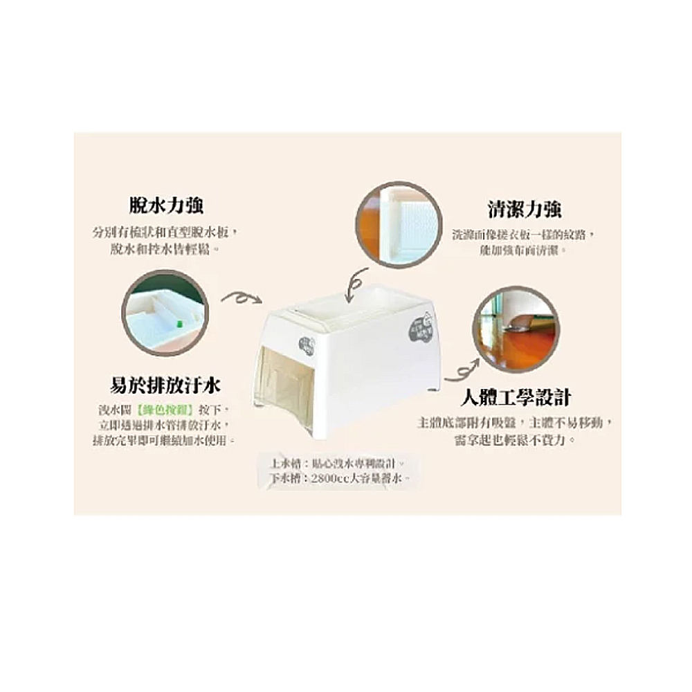 主體底部附有吸盤,主體不易移動,