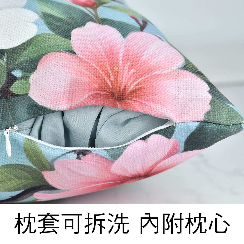 枕套可拆洗 內附枕心 