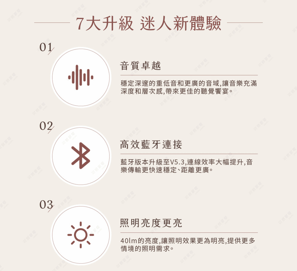 藍牙版本升級至V5.3,連線效率大幅提升,音