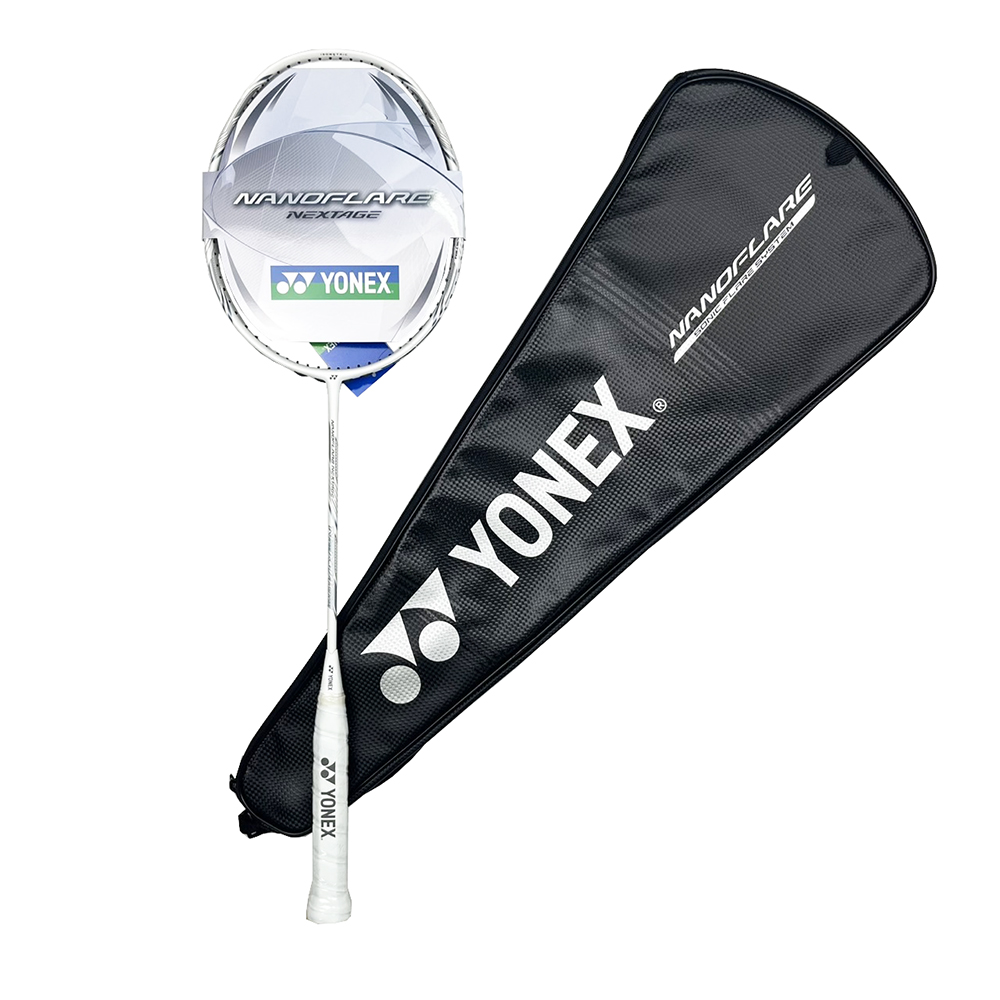 YONEX 4U平衡型NFNEXTAGE台灣製羽球拍白(NF