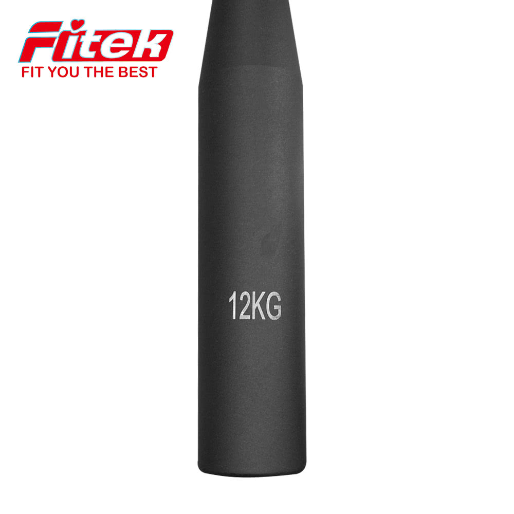 Fitek 12公斤棒鈴 12KG鋼製棒鈴 手柄有壓花防滑(