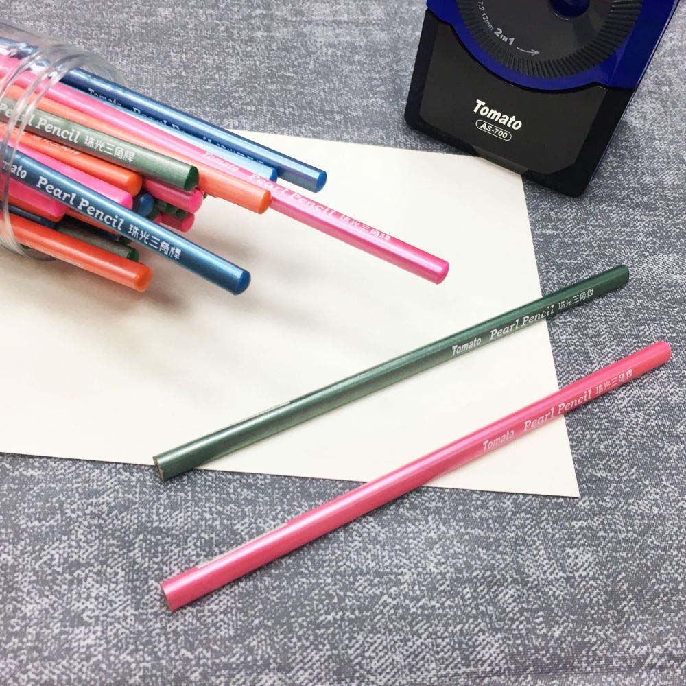 Pencil 珠光三角牌 Tato Pearl Pencil 珠光三角桿 