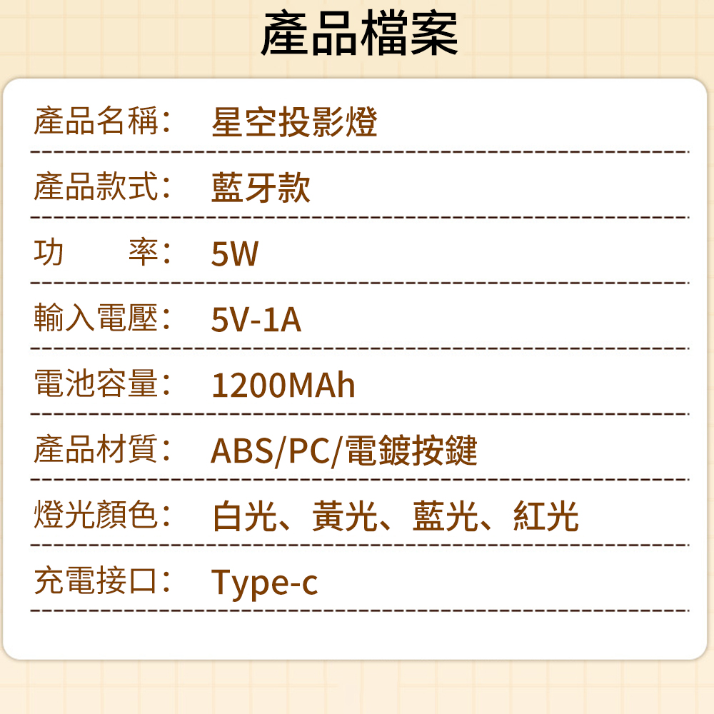 燈光顏色 白光、黃光、藍光、紅光