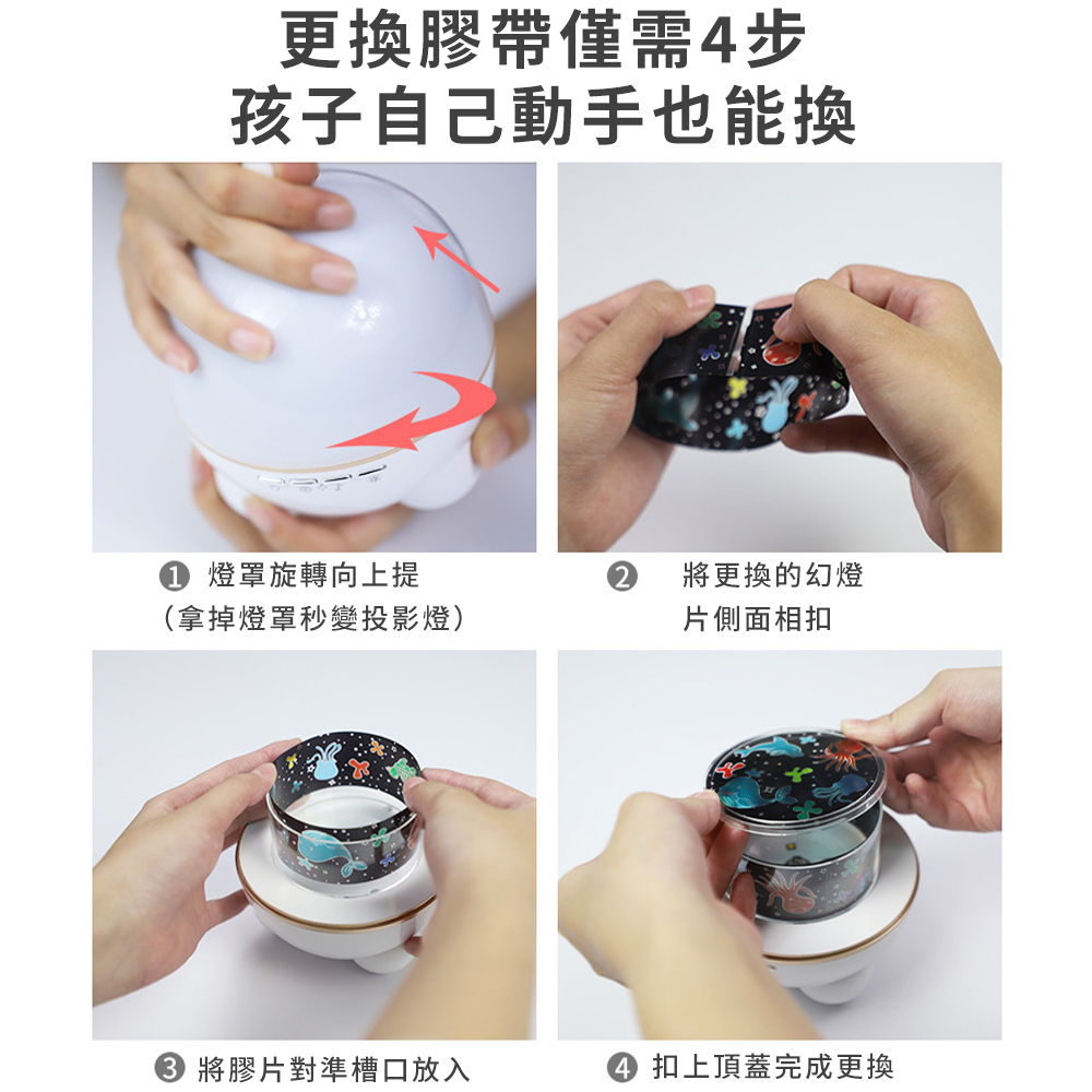 將膠片對準槽口放入