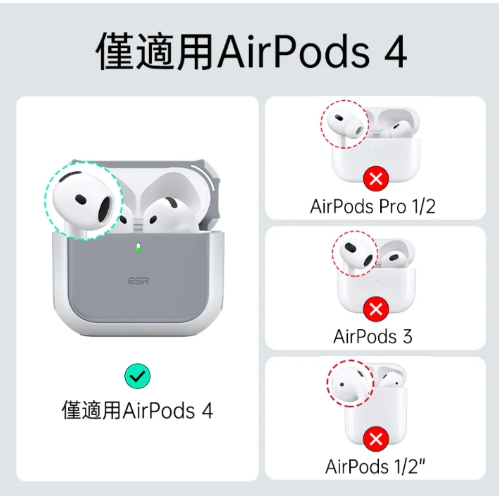 僅適用AirPods 4 僅適用AirPods 4 