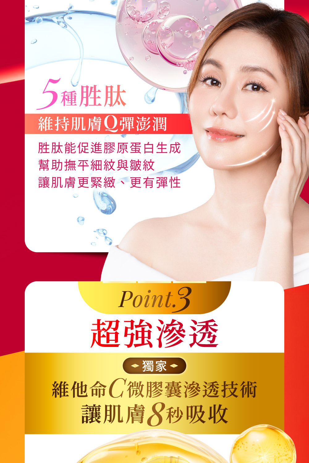 胜肽能促進膠原蛋白生成