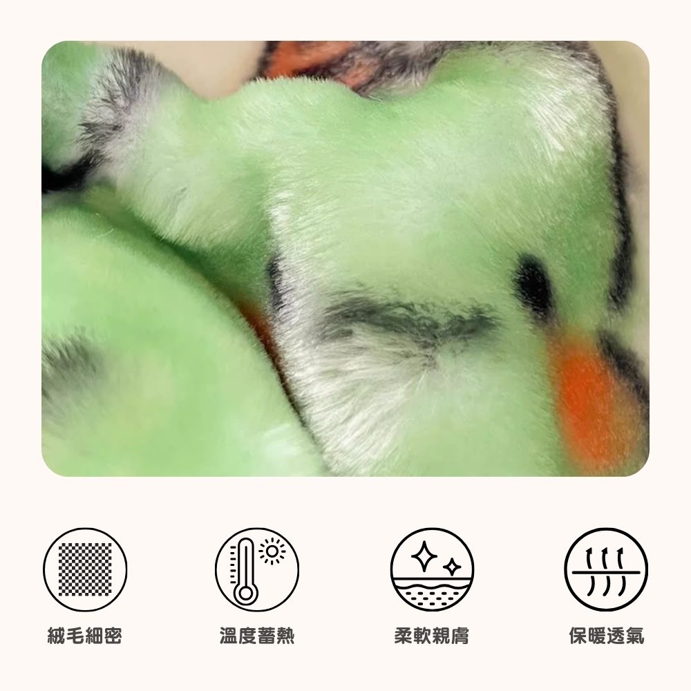寢安家居 加厚雙層雪芙絨暖被毯-多功能 2KG(冬季保暖 棉