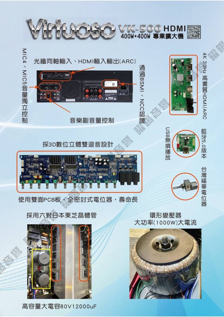 光纖同軸輸入、HDMI輸入輸出ARC