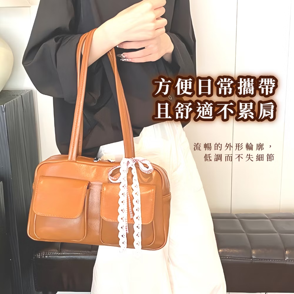 方便日常攜帶 且舒適不累肩 流暢的外形輪廓, 低調而不失細節 