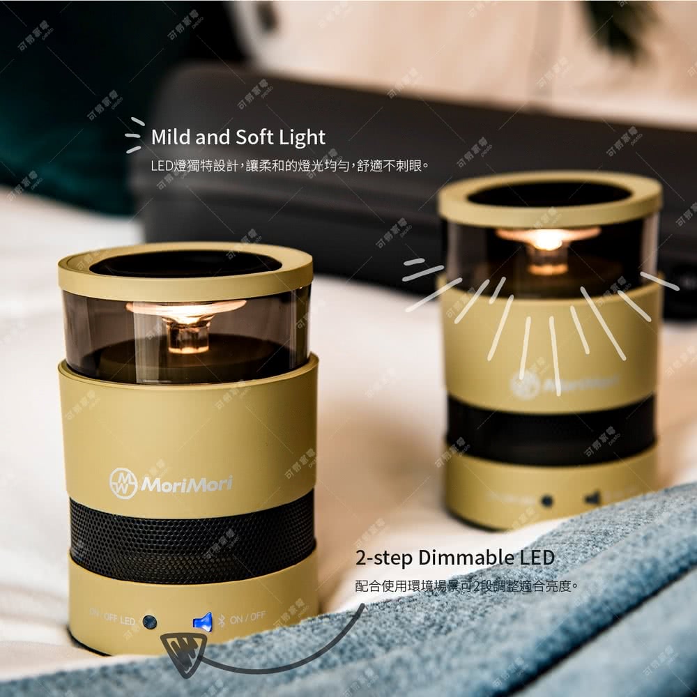 機車 可電 LED燈獨特設計,讓柔和的燈光均勻,舒適不刺眼。 配合使用環境場景可2段調整適合亮度。 