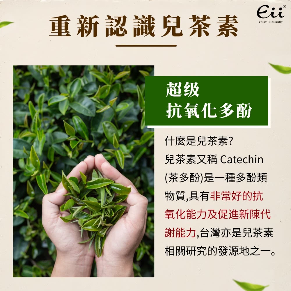 兒茶素又稱 Catechin