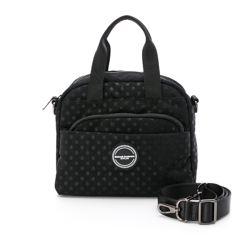 金安德森 Polka 輕巧休閒2Way斜側包(經典黑)好評推