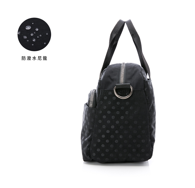 金安德森 Polka 輕巧休閒2Way斜側包(經典黑)好評推 金安德森 Polka 輕巧休閒2Way斜側包(經典黑)好評推