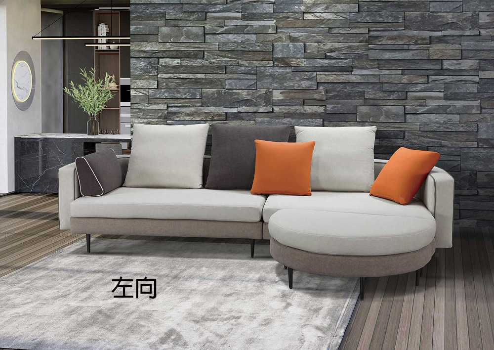 MUNA 家居 福井L型貓抓布沙發/共兩方向(沙發 布沙發 